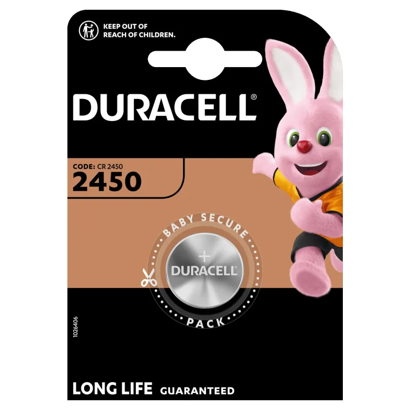 Batteries duracell 2450 1 pcs