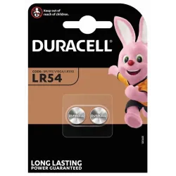 Baterijas duracell electronics lr54 2gab