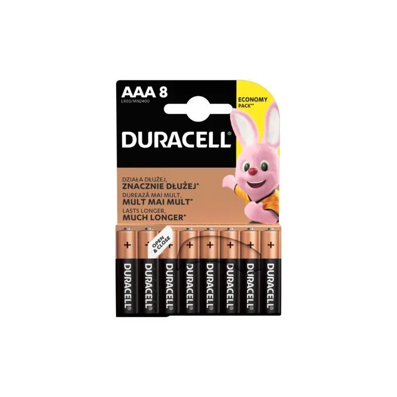 Elements Duracell DURB015, AA, 1.5 V, 8 gab.