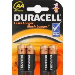 Батареи Duracell AA-LR06, AA, 1.5 В