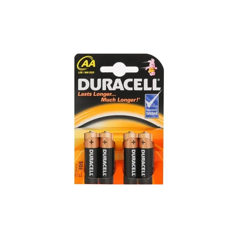 Baterijas Duracell AA-LR06, AA, 1.5 V