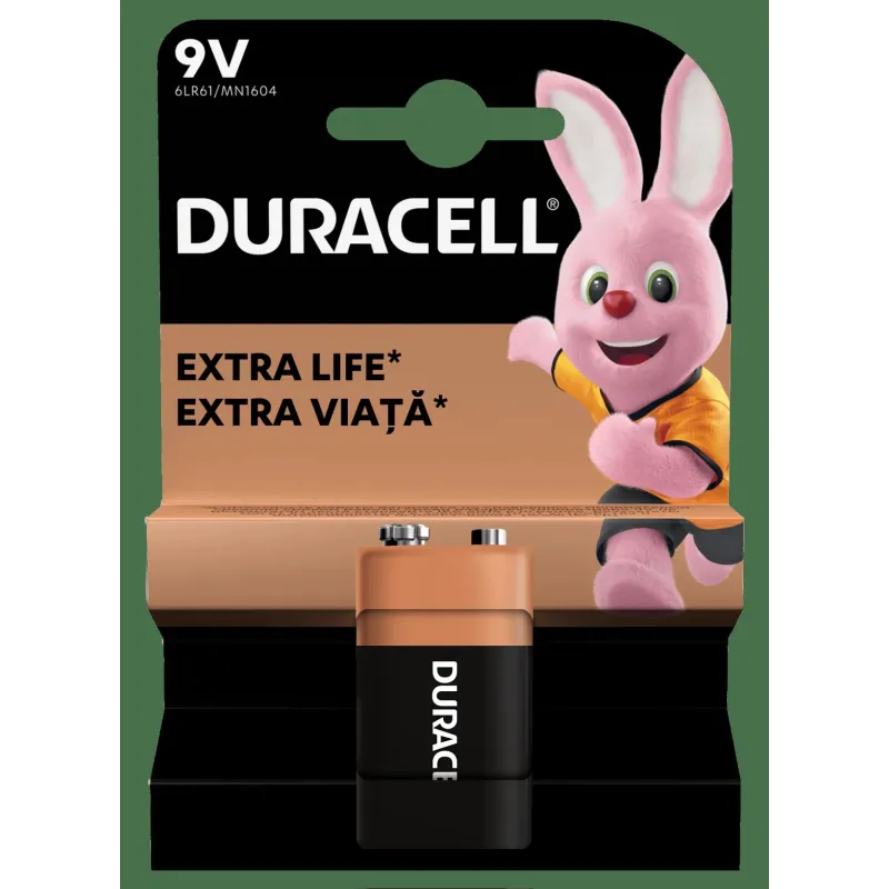 Duracell patarei 9V-MN1604 1tk.