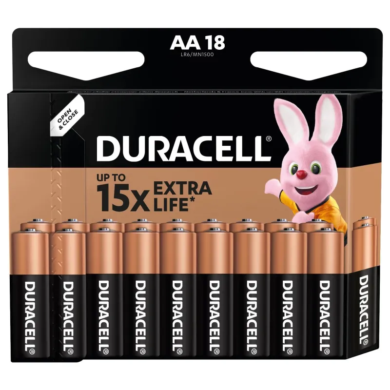 Baterijas Duracell DURB030, AA, 1.5 V