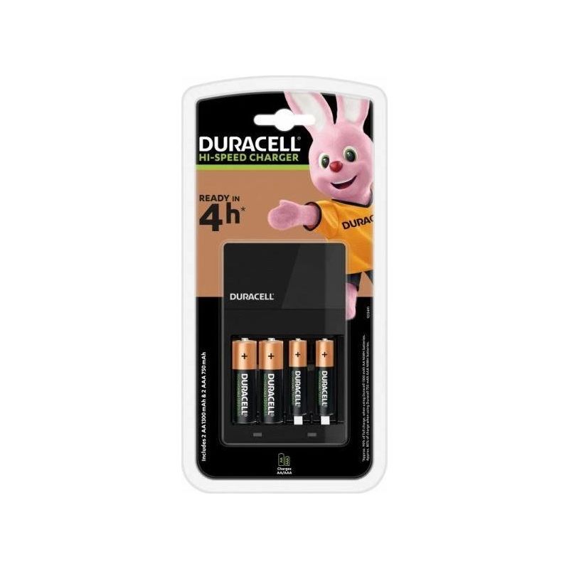 Rechargeable Battery Charger Duracell+2AAA+2AA Rechargeable Batteries