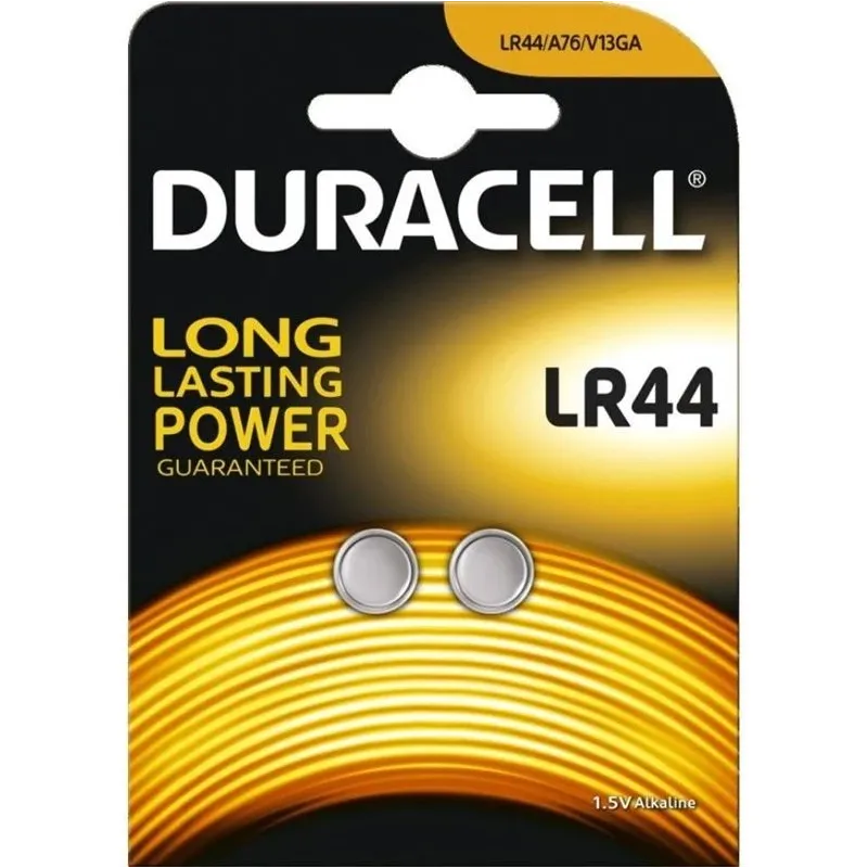 Elements Duracell LR44 Alkaline Battery x2