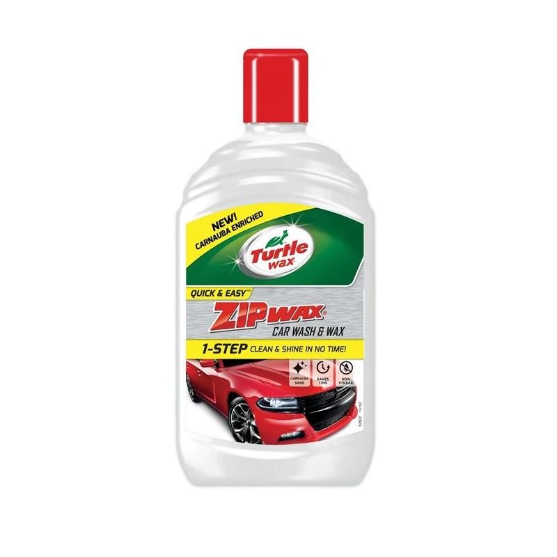 Šampūns auto ar vasku zip wax 0.5l ,turtle wax,