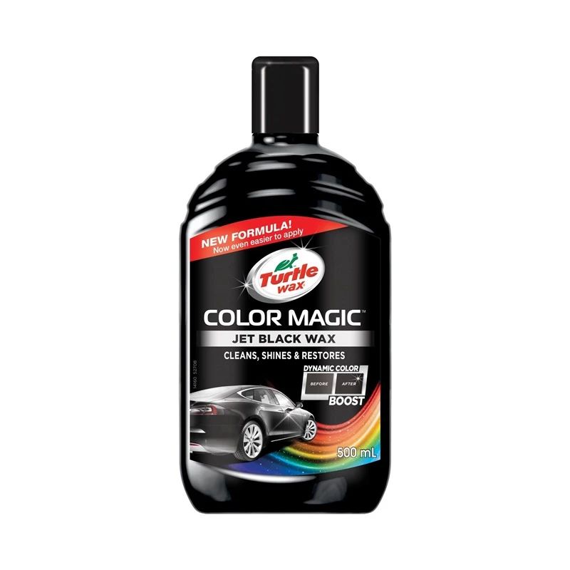 Vasks auto color magic melns 500ml ,turtle wax,