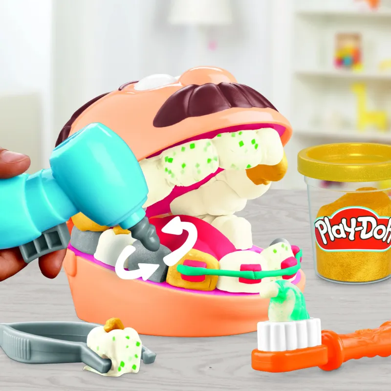 Voolimismass Hasbro Play-Doh Dentist, mitmevärviline