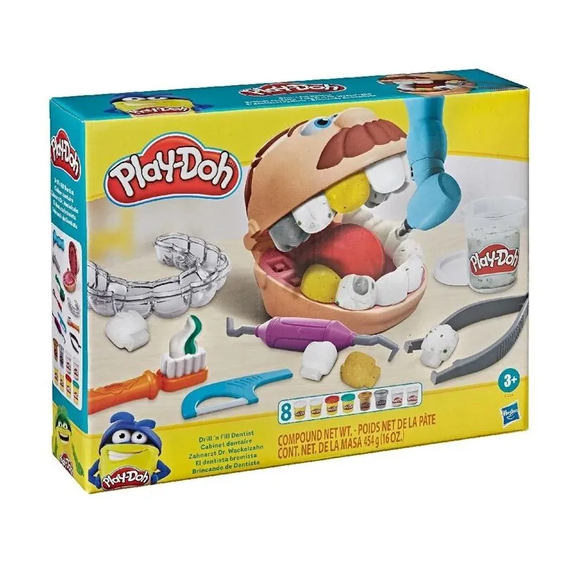 Voolimismass Hasbro Play-Doh Dentist, mitmevärviline