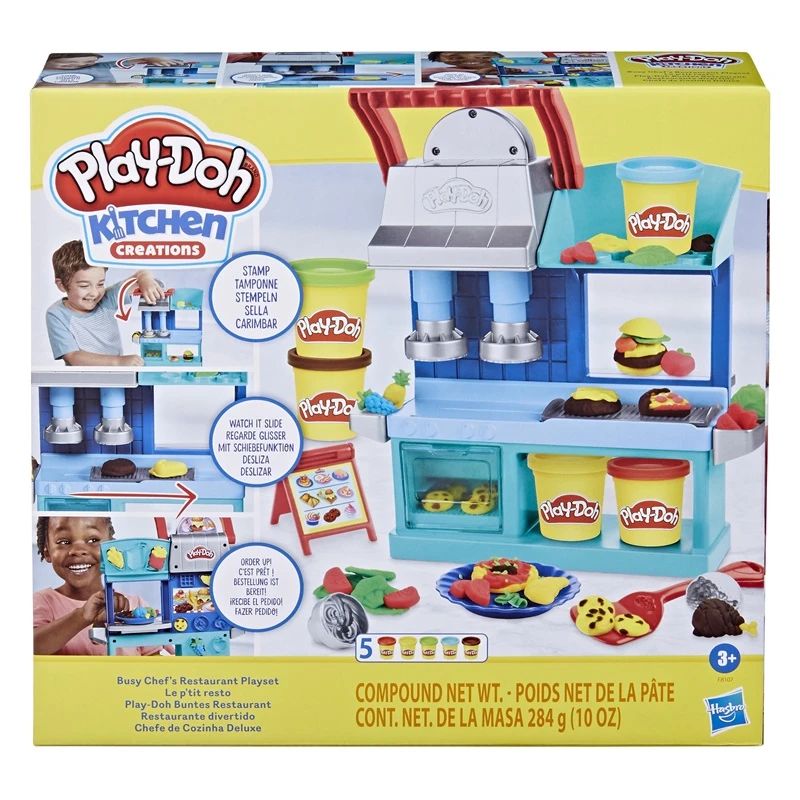 Plastilīna komplekts Play-Doh Chef's Restaurant Playset