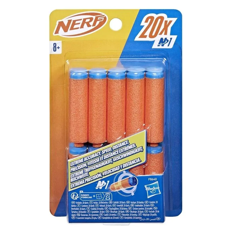 Mänguasjade kuulide komplekt Hasbro Nerf F8640, 10.48 cm Mitmevärviline