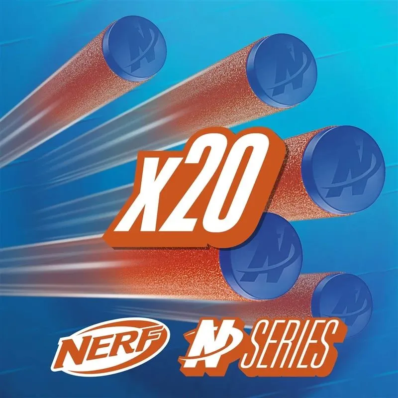 Mänguasjade kuulide komplekt Hasbro Nerf F8640, 10.48 cm Mitmevärviline
