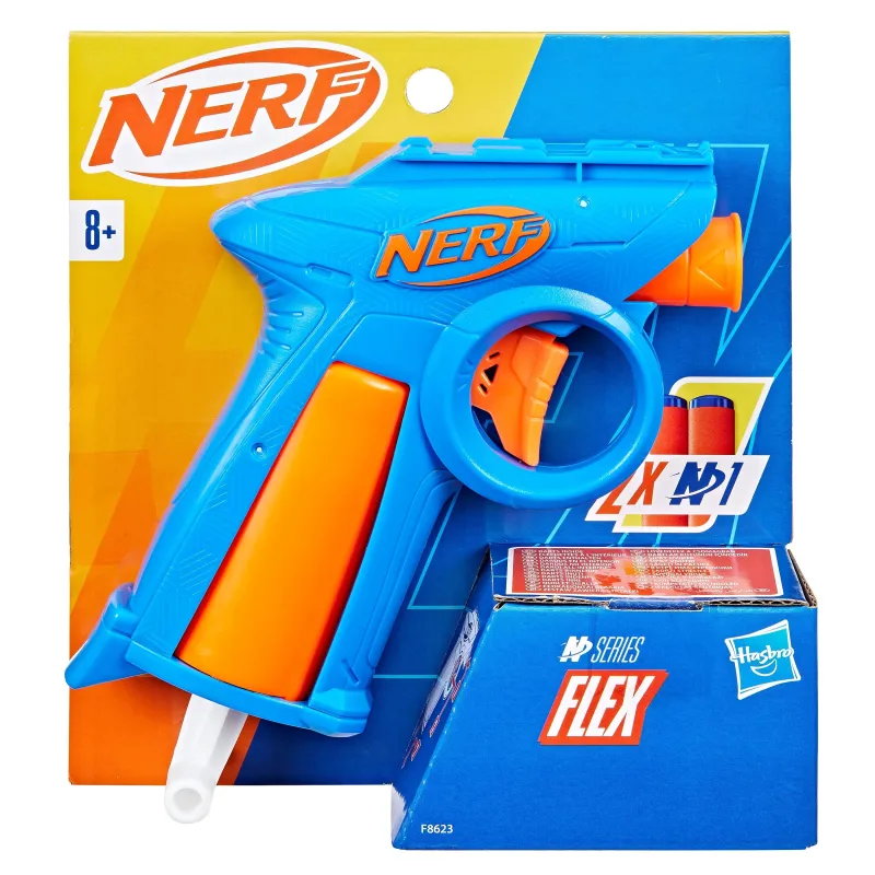 Rotaļu ierocis ar lodēm Hasbro Nerf F8623, 15.2 cm Daudzkrāsaina