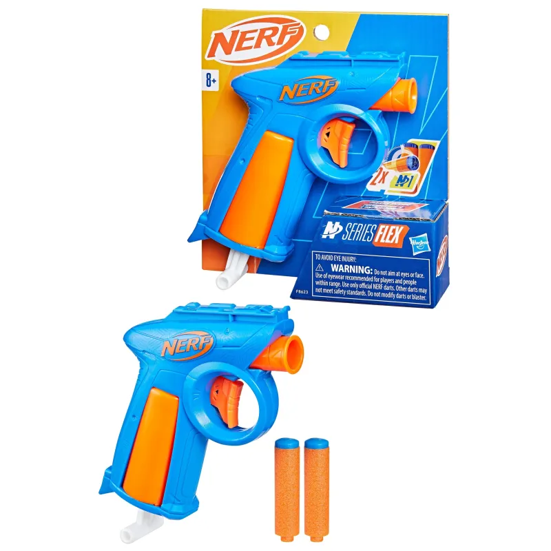 Игрушечный пистолет с пулями Hasbro Nerf F8623, 15.2 см Многоцветный