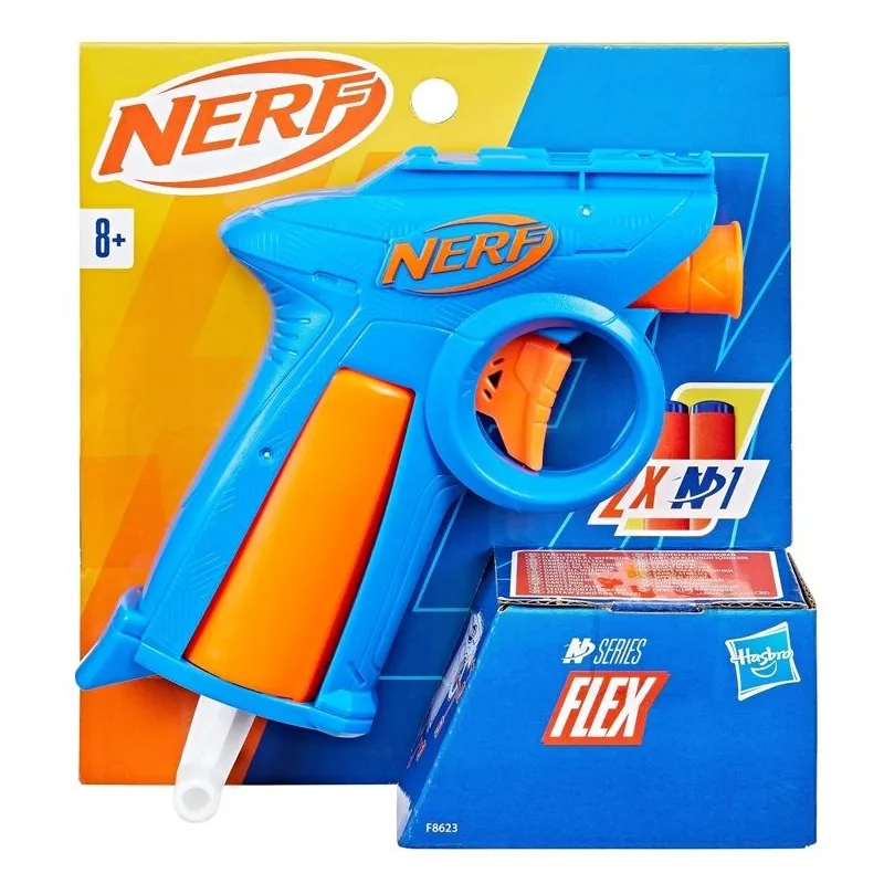 Игрушечный пистолет с пулями Hasbro Nerf F8623, 15.2 см Многоцветный
