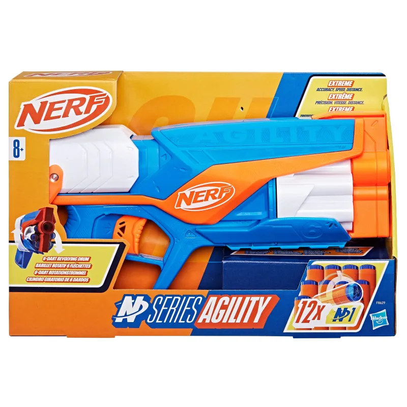 Rotaļu ierocis ar lodēm Hasbro Nerf F8629, 30.5 cm Daudzkrāsaina