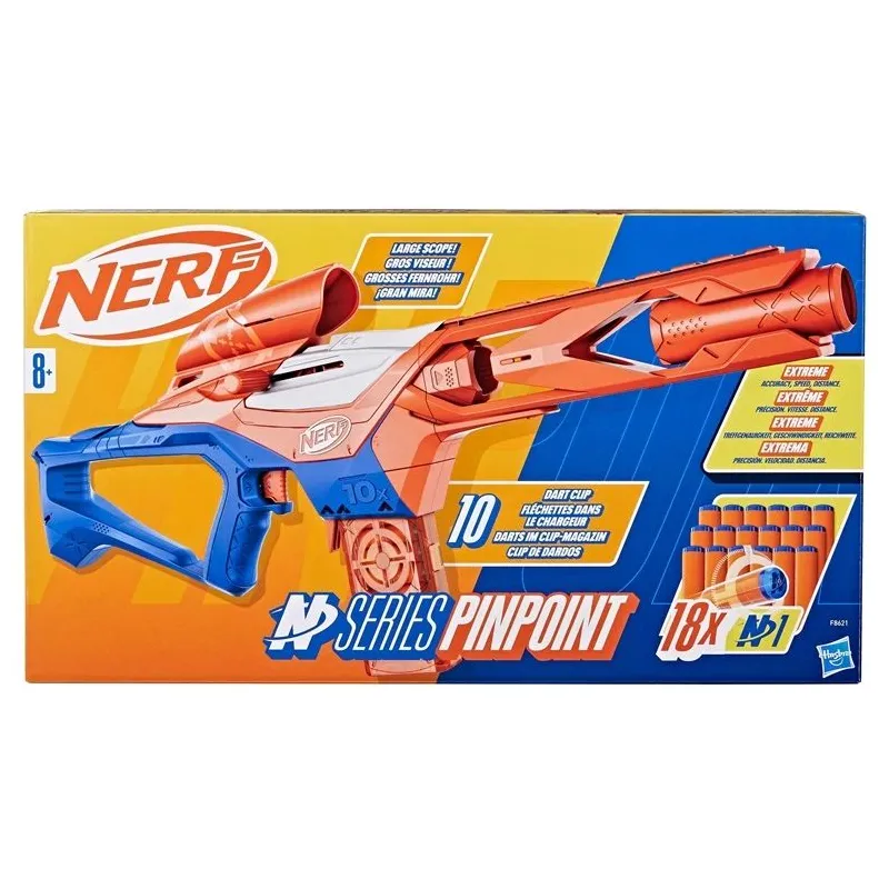 Žaislinis šautuvas su kulkomis Hasbro Nerf F8621, 55.9 cm Įvairių spalvų