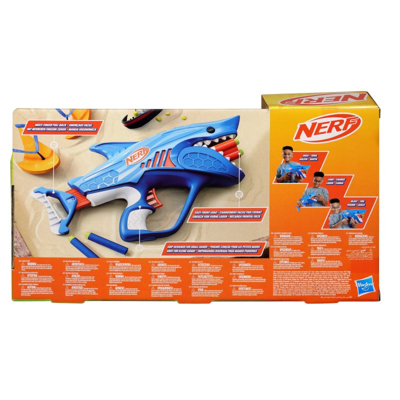 Rotaļu ierocis ar lodēm Nerf BLASTER SHARKFIRE F8645