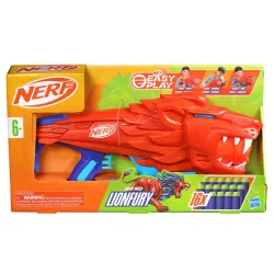 Игрушечный пистолет с пулями Hasbro Nerf Lionfury Красный
