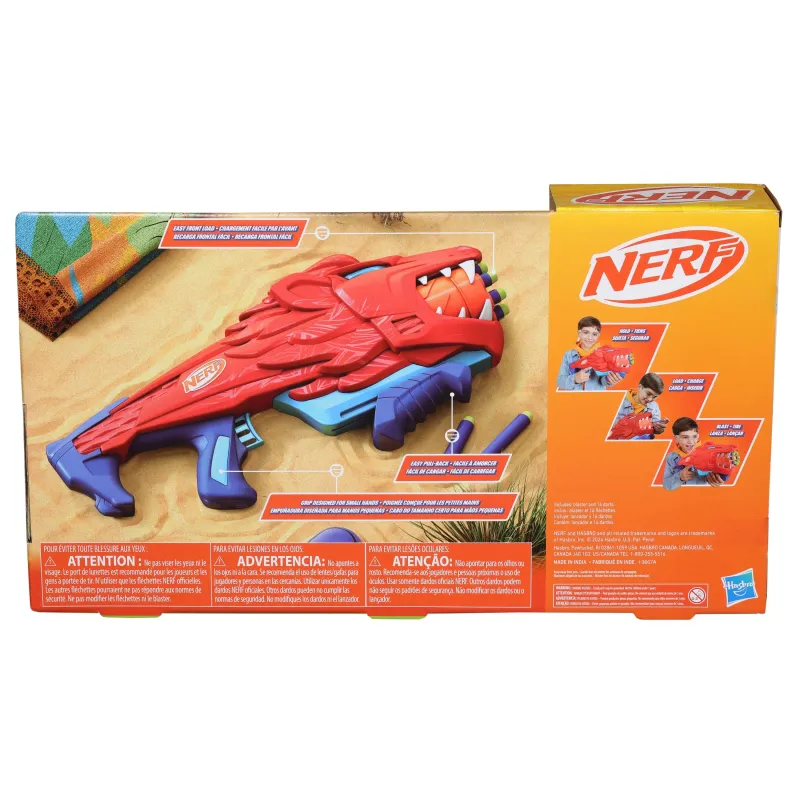 Rotaļu ierocis ar lodēm Hasbro Nerf Lionfury Sarkana