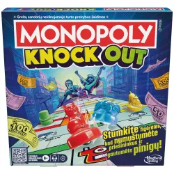 MONOPOLY Žaidimas „Monopolis: Knockout“ ,lietuvių k.,