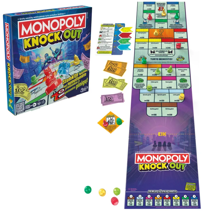 Galda spēle Hasbro Knock Out F8995LT