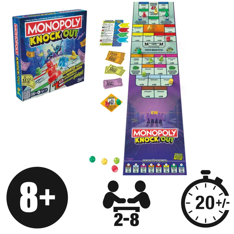 Galda spēle Hasbro Knock Out F8995LT