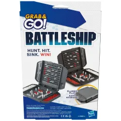 Lauamäng: Laevade lahing Hasbro Gaming Battleship Grab&Go F8252BAL, LT LV EE