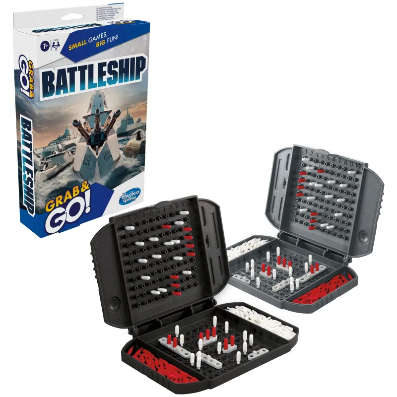 Stalo žaidimas - Hasbro Gaming Laivų mūšis Grab&Go F8252BAL, LT LV EE