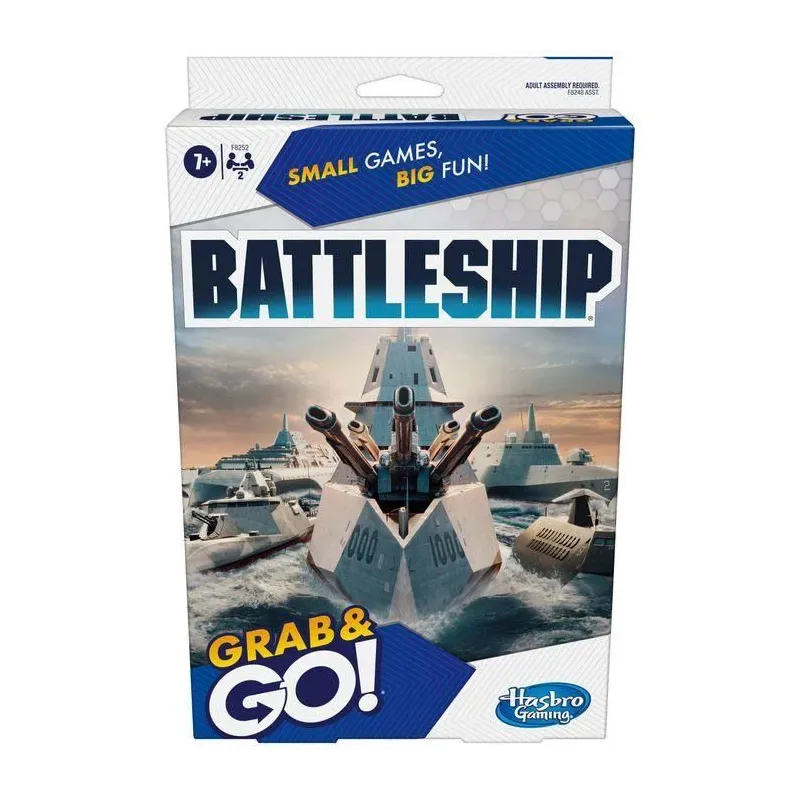 Stalo žaidimas - Hasbro Gaming Laivų mūšis Grab&Go F8252BAL, LT LV EE