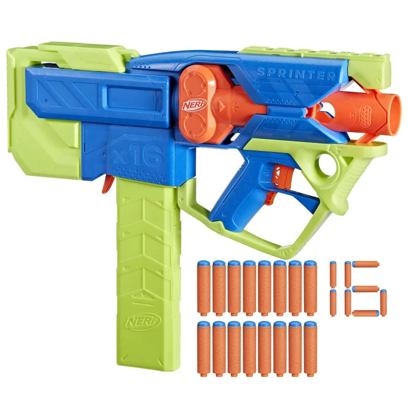 Rotaļu ierocis ar lodēm Hasbro Nerf F8625, 55.9 cm Daudzkrāsaina