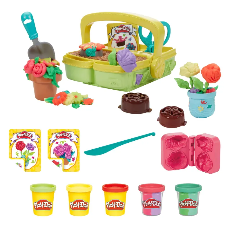 Plastilīns Hasbro Play-Doh Blooming Flowers