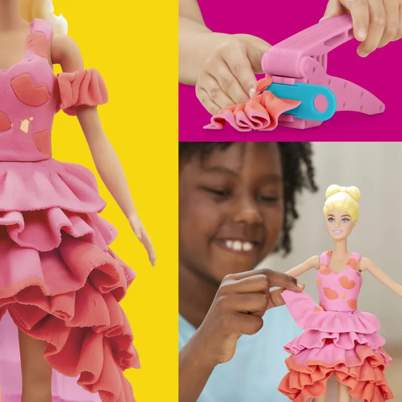 Radošs modelēšanas komplekts Hasbro Play-Doh Barbie G1356