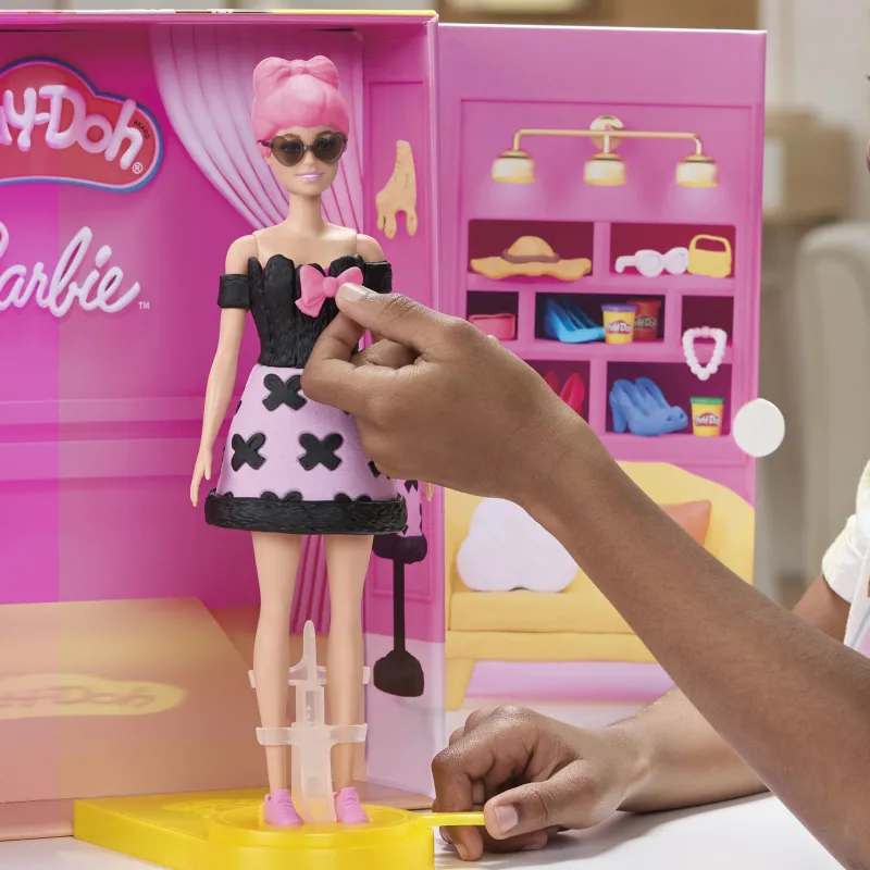 Radošs modelēšanas komplekts Hasbro Play-Doh Barbie G1356