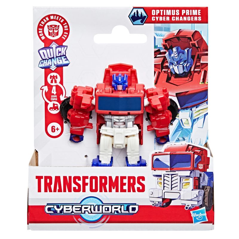 TRANSFORMERS Cyberworld figūra Cyber Changers, 10 cm