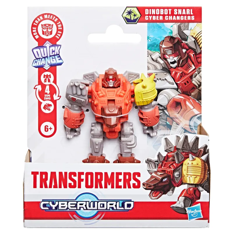Transformeris Transformers Cyber Changers G0746, ,spalva-dizainas parenkami atsitiktine tvarka,