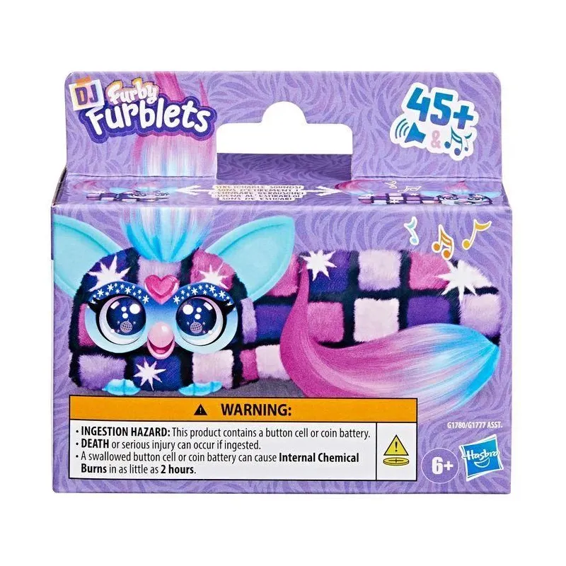 Interaktīva rotaļlieta Hasbro Furby DJ Furblets G1777, daudzkrāsaina
