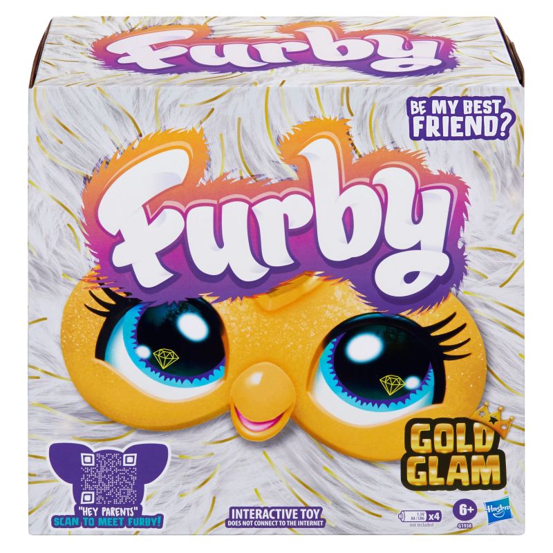 FURBY Interaktīva rotaļlieta Gold Glam