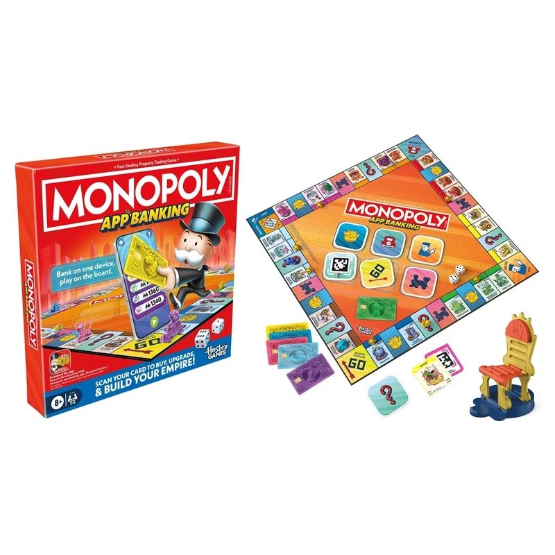 MONOPOLY Spēle „Monopols: mobilā banku darbība“, latviešu val.