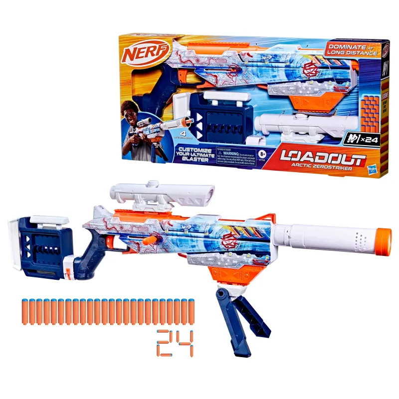 Mängurelv Hasbro Nerf Zerostriker G1763 Mitmevärviline