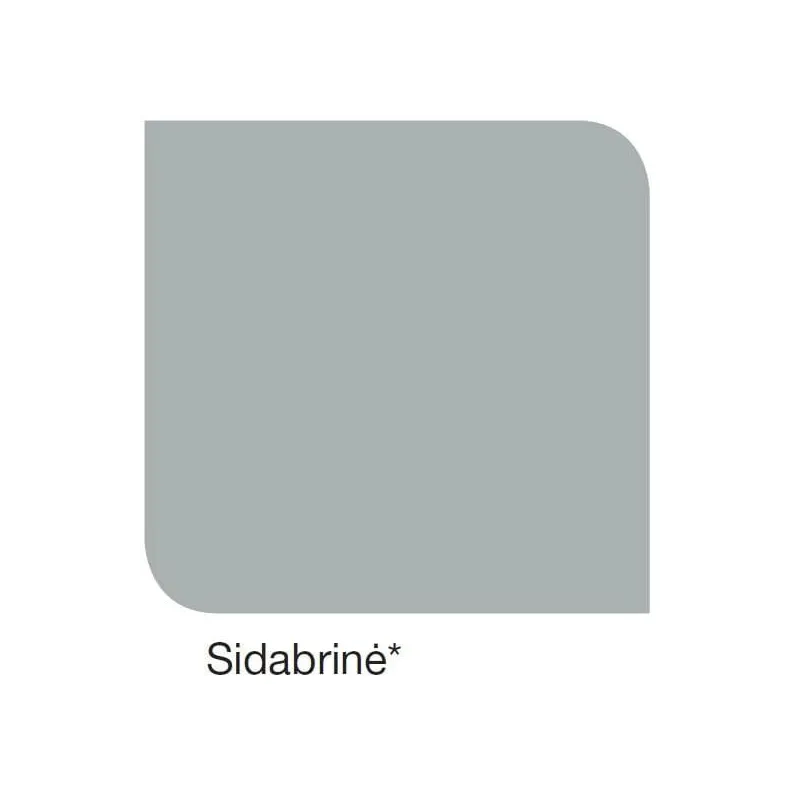 Emaljas krāsa, aizsargā metāla konstrukcijas pret koroziju Hammerite Smooth, spīdīga, 2.5 l, sudraba