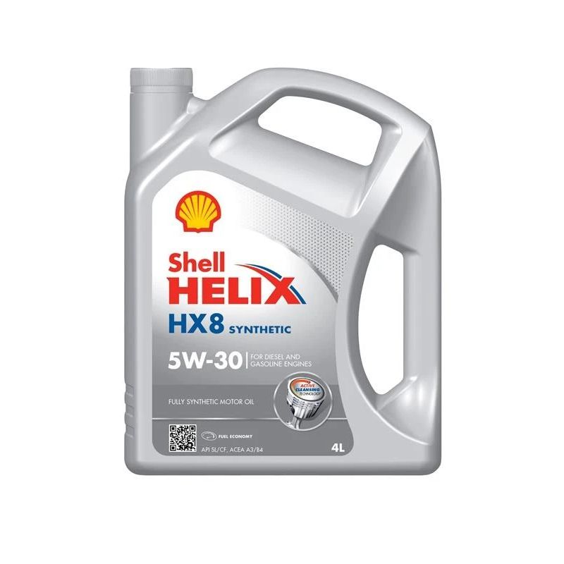 Automobilio variklio tepalas Shell Helix HX8. 5W-30. 4 l