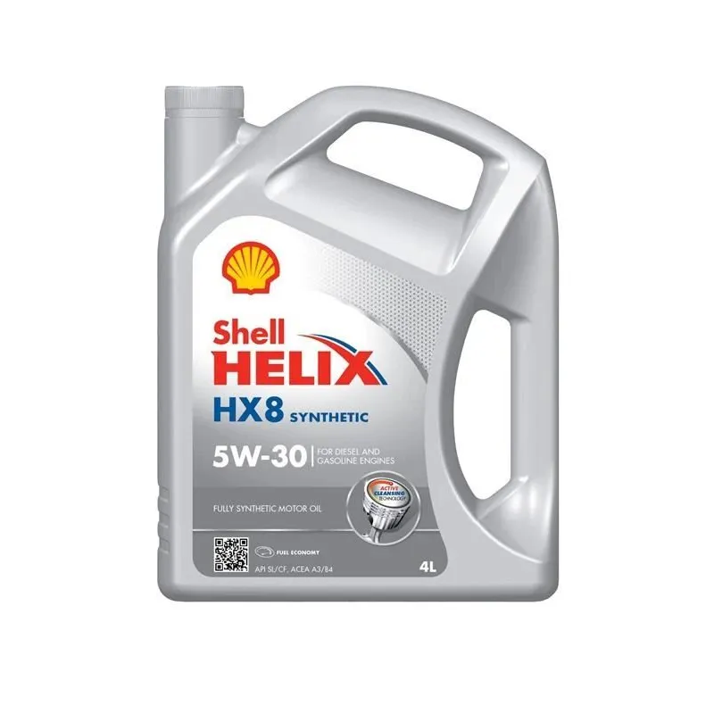 Auto dzinēja eļļa Shell Helix HX8 5W - 30, sintētiskais, 4 l