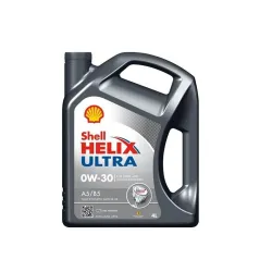 Машинное масло Shell Helix Ultra A5-B5 0W - 30, синтетический, 4 л