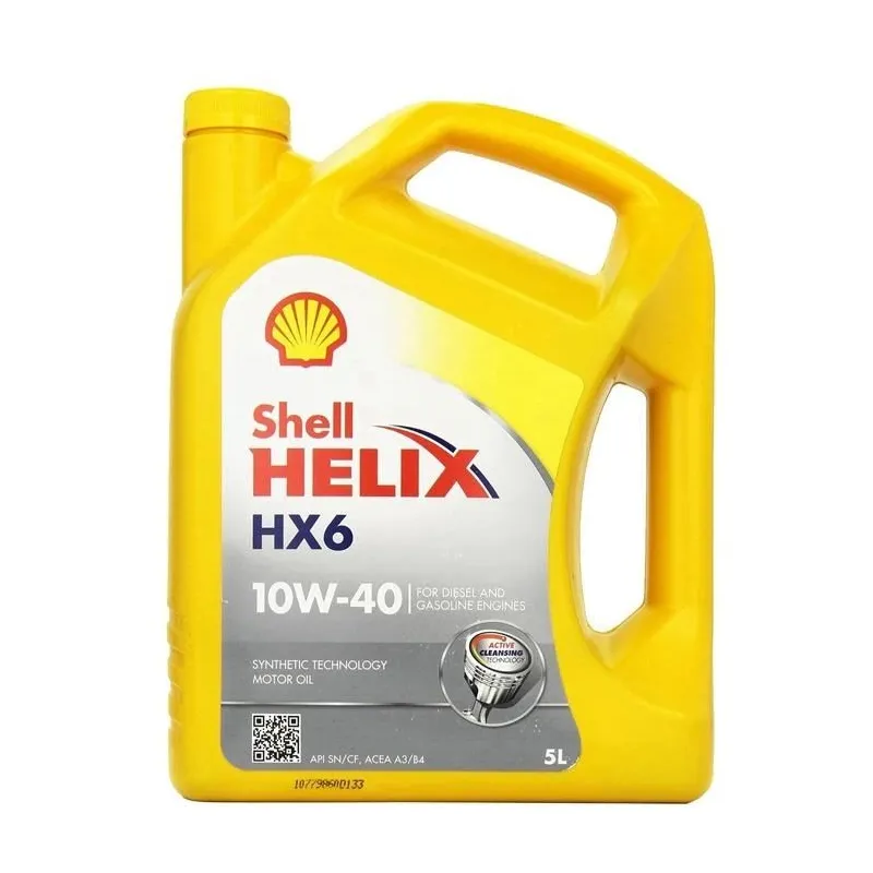Eļļa Shell Helix HX6 10W - 40, daļēji sintētiska, 5 l