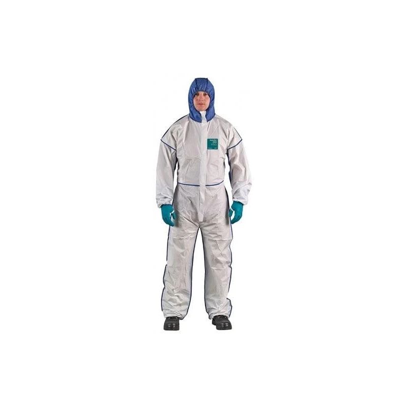 Aizsargkostīms Ansell Alphatec 1800 Co zils-balts XL
