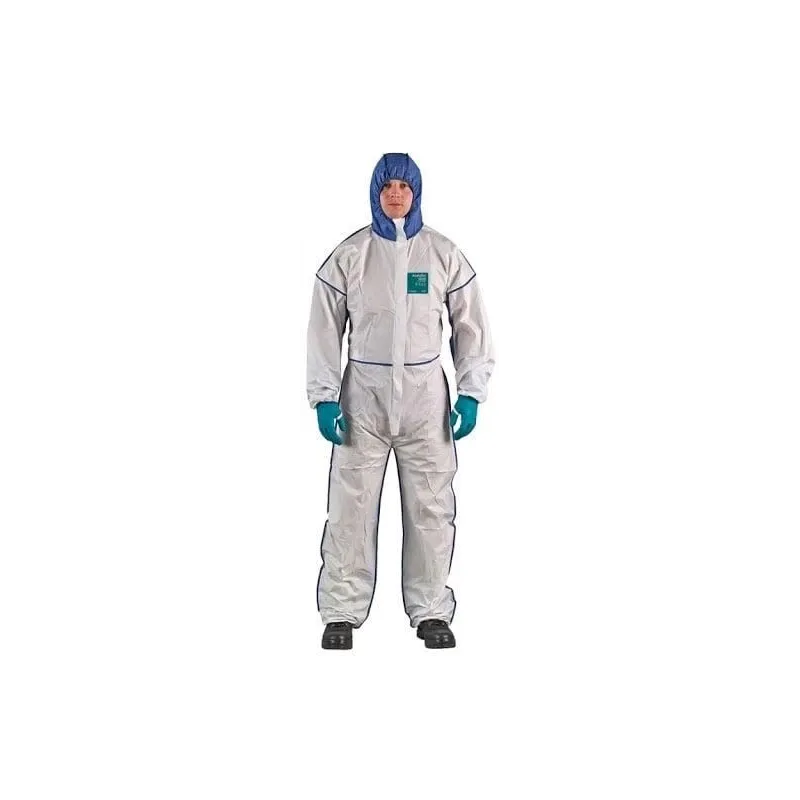 Apsauginis kostiumas Ansell Alphatec 1800 Co mėlyna-balta XL