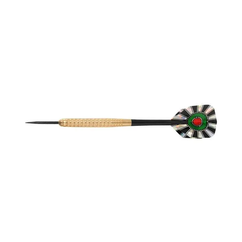 Дартс аксессуары, стрелки Harrows Pro Brass Steeltip Heavy 24g, золотой цв.-черный цв., 3 шт.