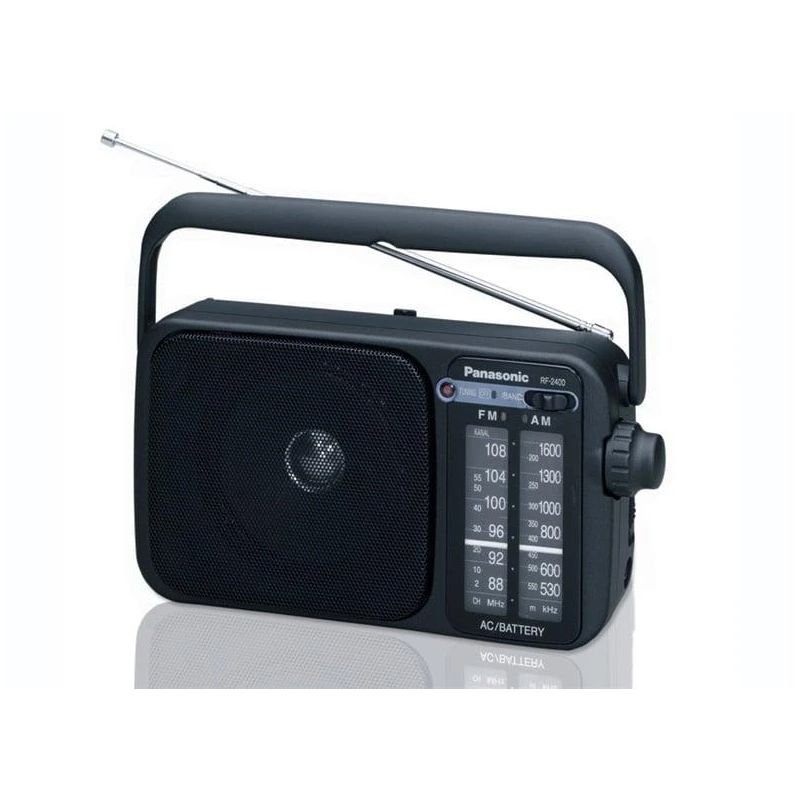 Radio panasonic rf-2400eg9-k pārnēsājams