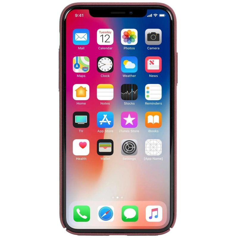 Krusell Sandby Cover Apple iPhone X-XS rust ,61093,